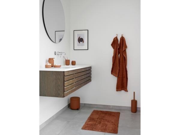 Zone Denmark Classic Asciugamano In Cotone 50x70 Cm - Morbido E Assorbente, Colore Nero