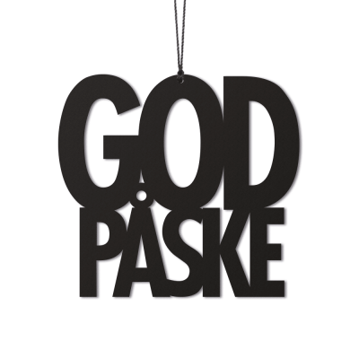 God Påske, sort 2 stk.