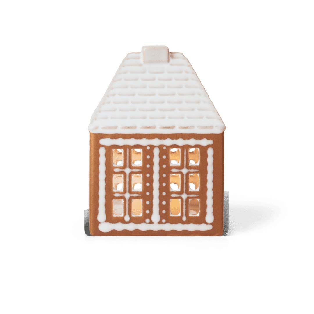 Gingerbread Lyshus lille brun || Du finder et bredt udvalg fra Kähler ...
