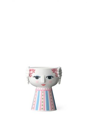 Eva Lysestage H9.5 cm pink