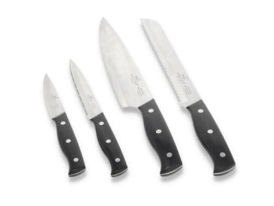 Lion Sabatier International Austral Knivsæt 4 dele Stål/Sort