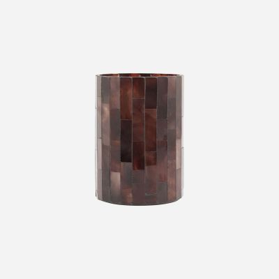 Amroha Fyrfadsstage, H 15 cm, brun*