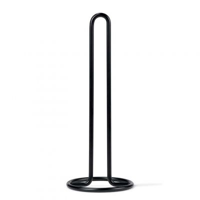 Funktion Bord Køkkenrulleholder Dia. 12,5 x 32,5 cm Sort