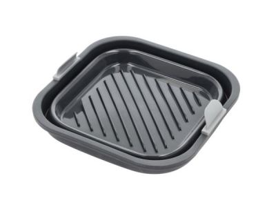 HOLM Firkant Silikoneform til airfryer 19 x 19 x 8 cm