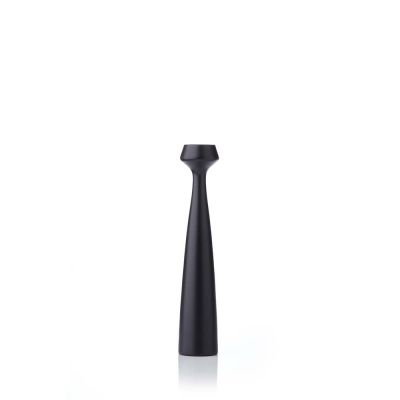 Lily candleholder, black*