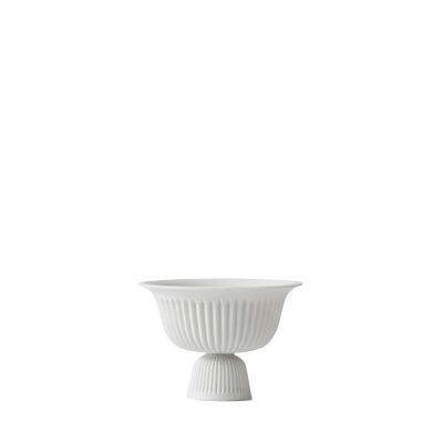 Tsè Tekop med fod 10 cl hvid porcelæn*