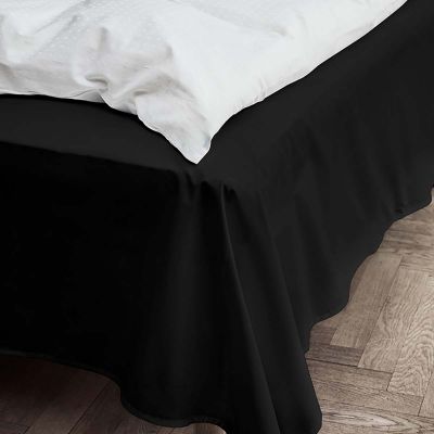 Percale Fladt lagen sort 150x250 cm*