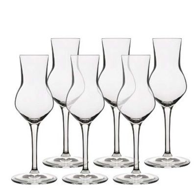 Luigi Bormioli Atelier Grappaglas 16 cm 8 cl 6 stk. Klar
