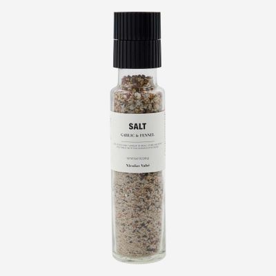 Nicolas Vahé Salt, garlic & fennel