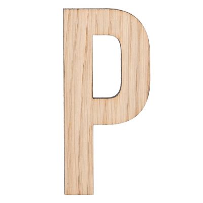 Bogstav P, Lys eg*