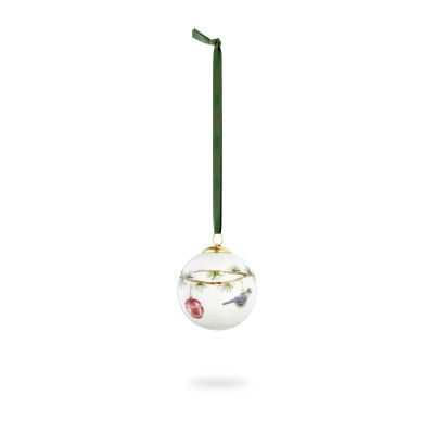 Hammershøi Julekugle 2019 Ø6 cm hvid