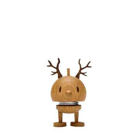 Hoptimist Abeille - Figurine Oscillante Déco - 4.5x5.8x6.8cm Jaune
