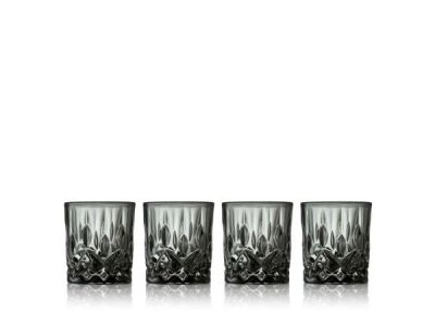 Lyngby Glas Sorrento Shotglas 4 cl 4 stk. Smoke