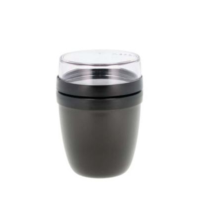 Mepal Ellipse Frokostbæger mini 300+120 ml Nordic black