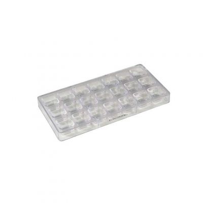 Blomsterbergs Chokoladeform Firkant 27,5 x 13,5 x 2,4 cm