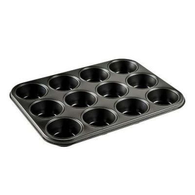 Blomsterbergs Muffinform 12 huller, stål*