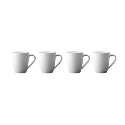 café - krus hvid 4 stk 30 cl