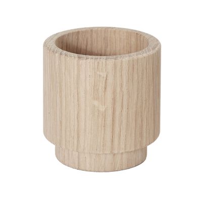CM tea light, 5,0 cm, Oak