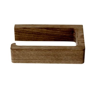 Andersen Toiletspapirholder - 13,5x8,5 cm, Bejdset Matt Lacquer Eg
