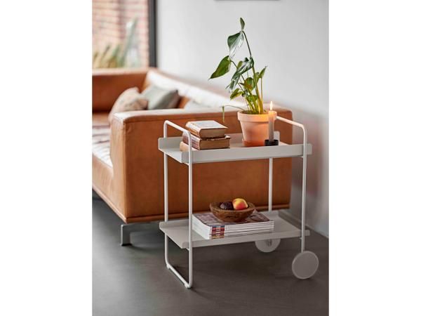 Zone Denmark A-Cocktail Trolley Da Bar, Carrello Porta Bevande Grigio, 60,6x40,5x66,4 Cm, Design Scandinavo