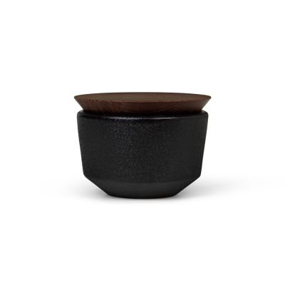 Nicolas Vahé Barn Salzdose 10,5 cm - Höhe 7,8 cm - mokka kaufen