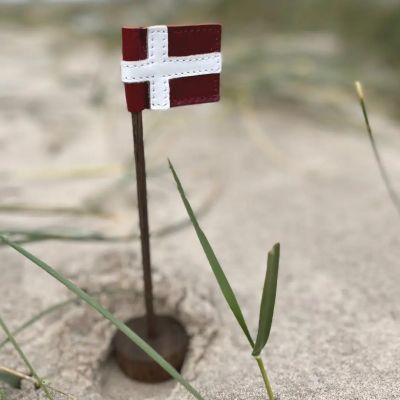 Bordflag, mini, røget eg