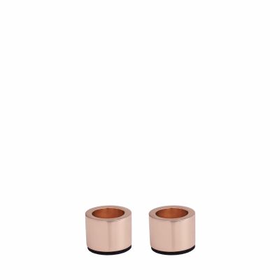 Light Lysestage taper, Rose gold, 2 stk*
