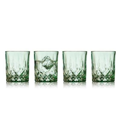 Lyngby Glas Sorrento Whiskyglas 32 cl 4 stk. Grøn