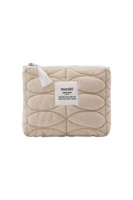 Makeup pung, Mentha, Off white/safari*