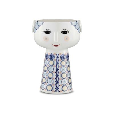 Eva Vase blå 18,5 cm