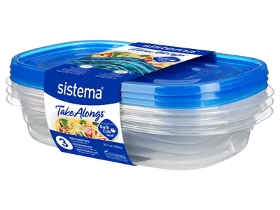 Sistema Rectangle 3 Pack 950 ml