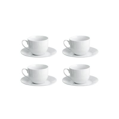 café - kaffekop hvid 4 stk  22 cl