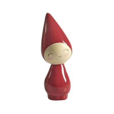 Santa Peggy giggiling rasberry H 11cm