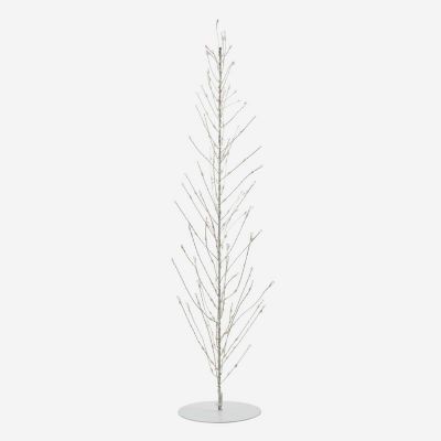 Juletræ i ståltråd, LED Glow, Hvid stor*