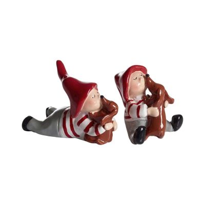 Tusse and Dusty 2 stk, H.4-7,5cm