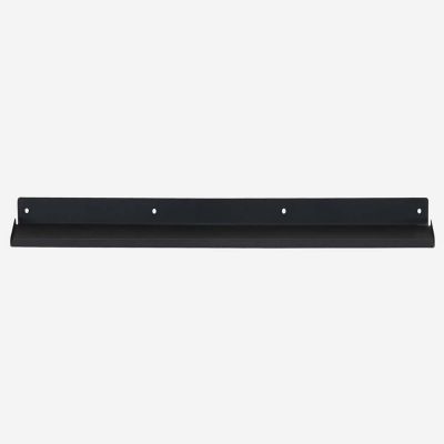 Hylde, Ledge, Sort 80 cm