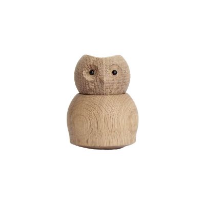 Andersen Owl - large, Eg hvidpigmenteret