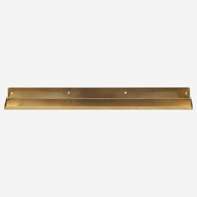 Hylde, Ledge, Messing 80 cm