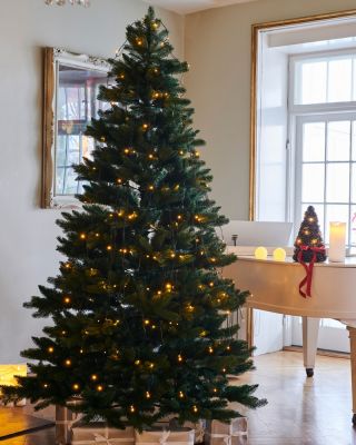 Anni Juletræ, 2,4 m, Varm Hvid