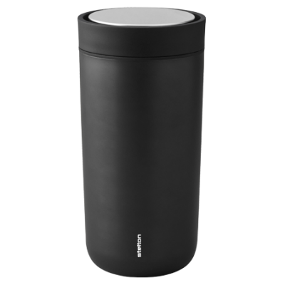To Go Click termokrus stål, 0,4L, Metallic black