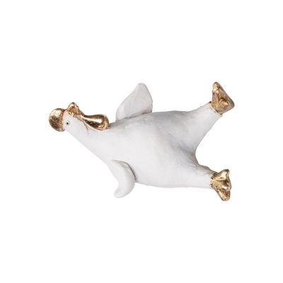 Hen Ruth white/gold, H4cm*