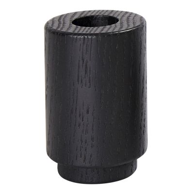 CM candleholder, 7,5 cm, Black