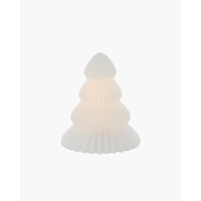 Claire Juletræ, Ø11xH16cm, Hvid
