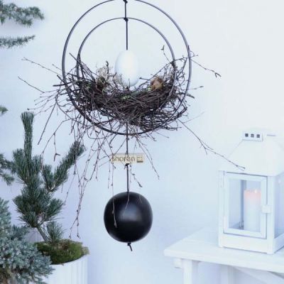 Jernkugle sort lakeret Ø18 cm 2. Sort*