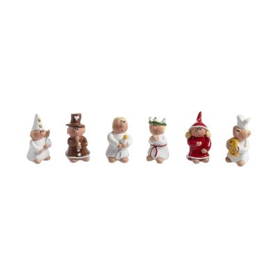Lucia small, 6-stk H.3,5cm