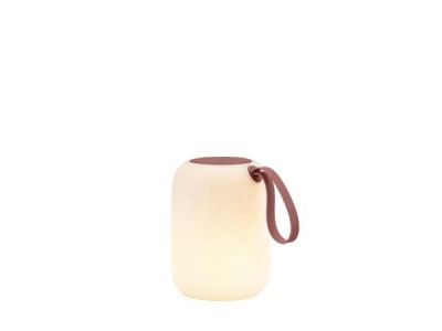 Villa Collection Hav LED Lampe m. højttaler Dia 12,5 x 15,5 cm Hvid/Rød