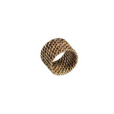Pillivuyt Servietring Dia 4,5 x 3,5 cm Lys/Mørk brun