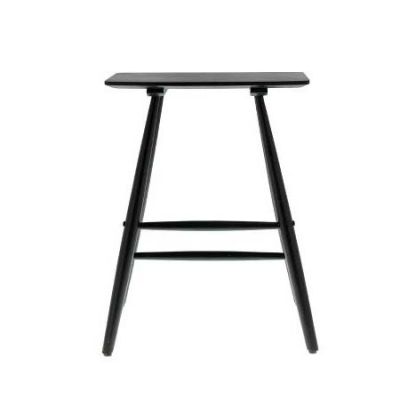 Villa Collection Bast Høj skammel 46,5 x 28 x 64 cm Sort*