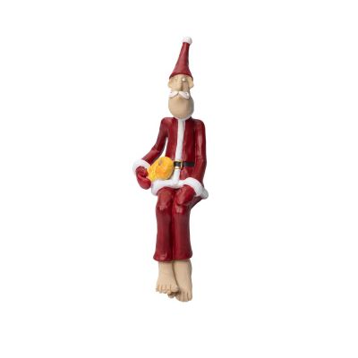 Santa Ove med safranbolle H 11cm