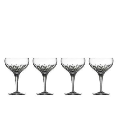 Luigi Bormioli Mixology Cocktailglas 14 cm 22,5 cl 4 stk. Klar